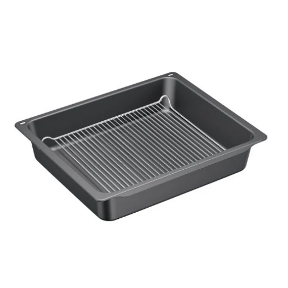 Siemens / Bosch profi , extra mély serpenyő (HEZ633070) 45,5cm x 37,5cm x 8,1cm 