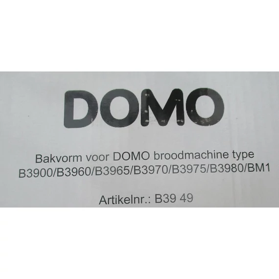 Domo kenyérsütő üst (B3900, B3960, B3965, B3970, B3975, BM1)