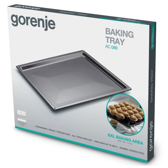 AC089 Gorenje tepsi 45,6cm x 36cm  x 1,5cm