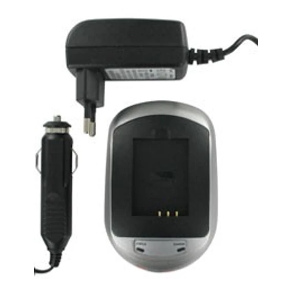 Li-Ion akkutöltő 1db adapterrel
