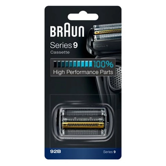 92B - Braun Series 9 nyírófej egység, fekete kerettel 