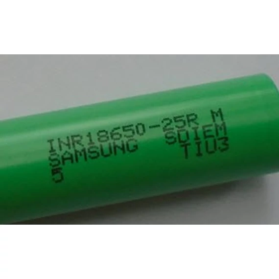 Samsung 3.7V 2600mAh ICR18650-26H Li-ion akku