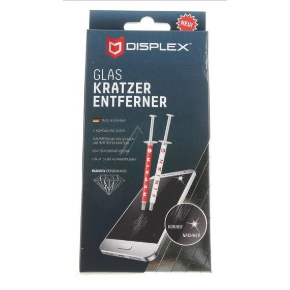 Displex telefon karc eltüntető készlet ( két komponens) 