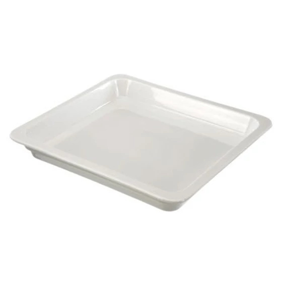 Porcelán tepsi gőzsütőhöz  35,2cm x 32,6cm x 4,6cm