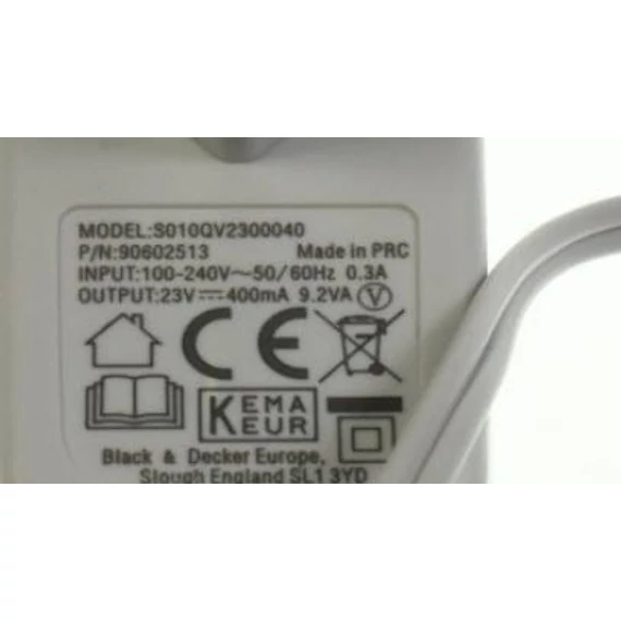 Black & Decker  90602513 akkumulátor töltő 23V