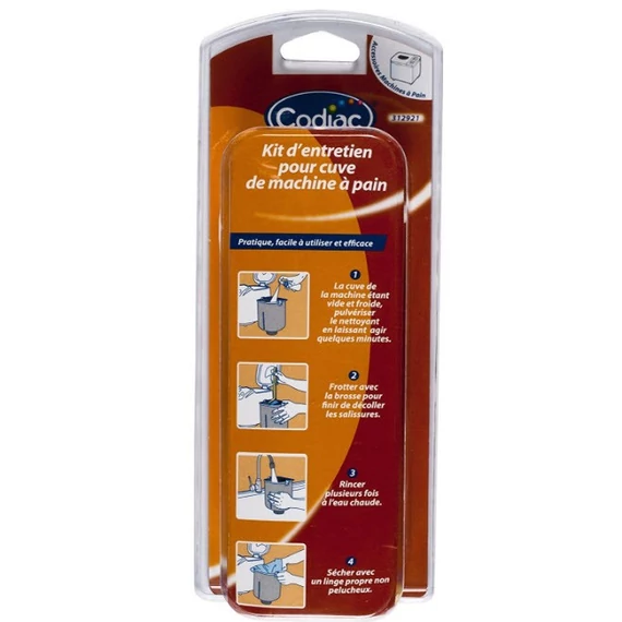 Kenyérsütő tisztító spray kefével