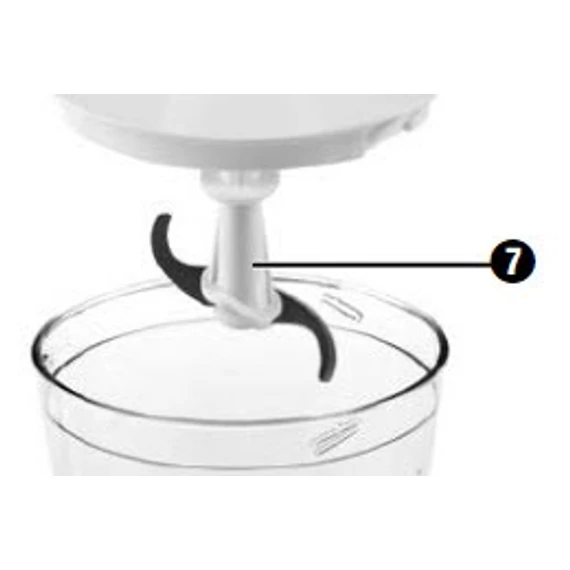 Silvercrest SSMS600C3/D3/D4 botmixerhez aprítókés 