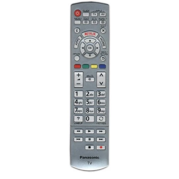 Eredeti Panasonic távirányító N2QAYB001010