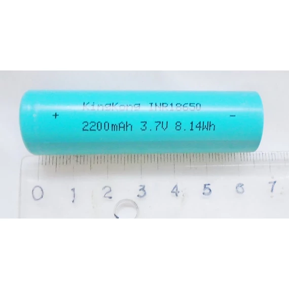 3.7V 2200mAh INR18650 Li-ion akku *
