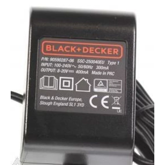 Black & Decker Li-Ion akkutöltő