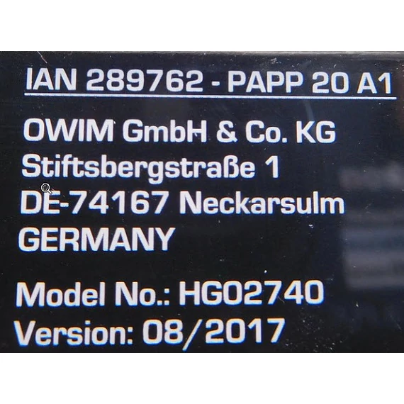 Parkside PAPP 20 A1  Li-Ion akkumulátor 