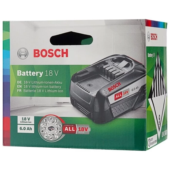 Gyári Bosch Akku PBA 18 V 6,0AH W-C 