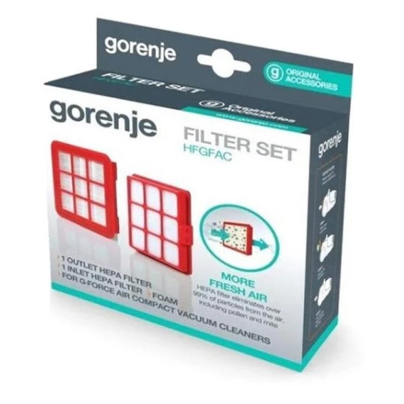 Gorenje HEPA szűrőkészlet  HFGFAC