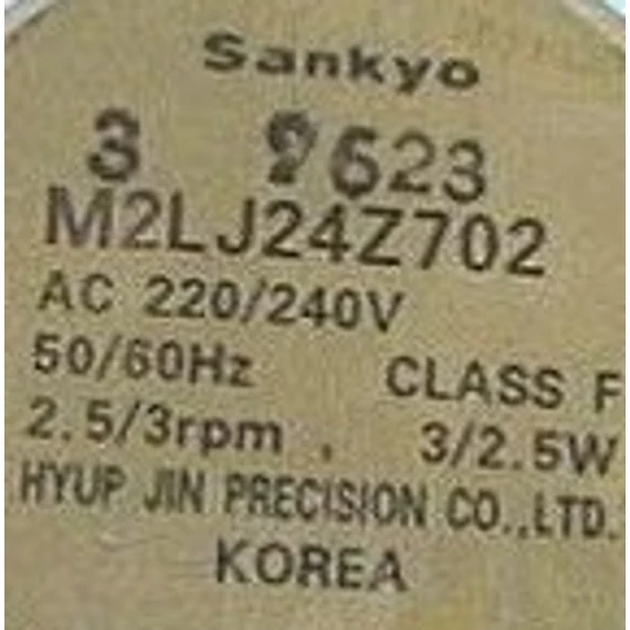 ST16F tányérforgató motor M2LJ24Z702