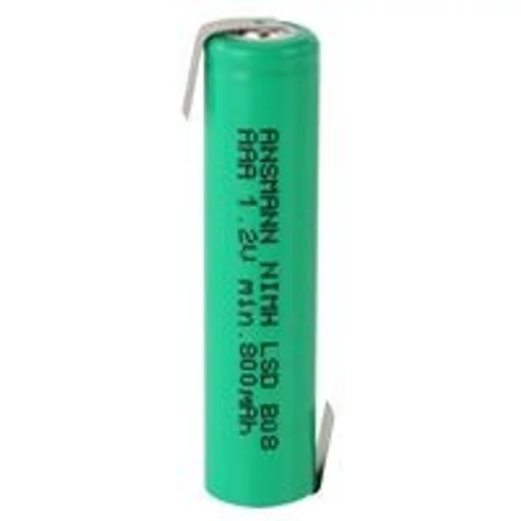 Forrfüles AAA akkumulátor 800mAh, Ansmann