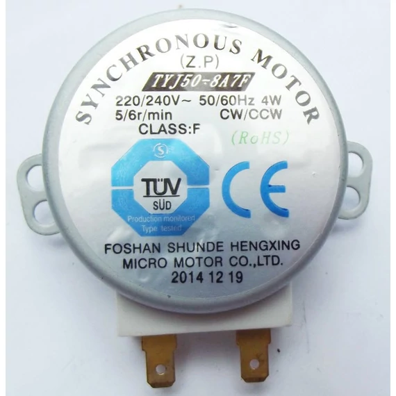 Tányérforgató motor TYJ50-8A7F 
