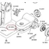 Bosch konyhai robotgép burkolat 095423