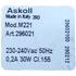 Askoll szivattyú MOD.M221 Art. 296021