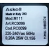 Askoll M111 szivattyú RC0099 ,25W ( AS6005275 )