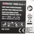 PABS 18 A1 akkumulátor 18V, 1,5Ah