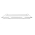 HEZ634000 kombi sütőrács Bosch/Siemens sütőbe 45,5cm x 37,5cm 3cm